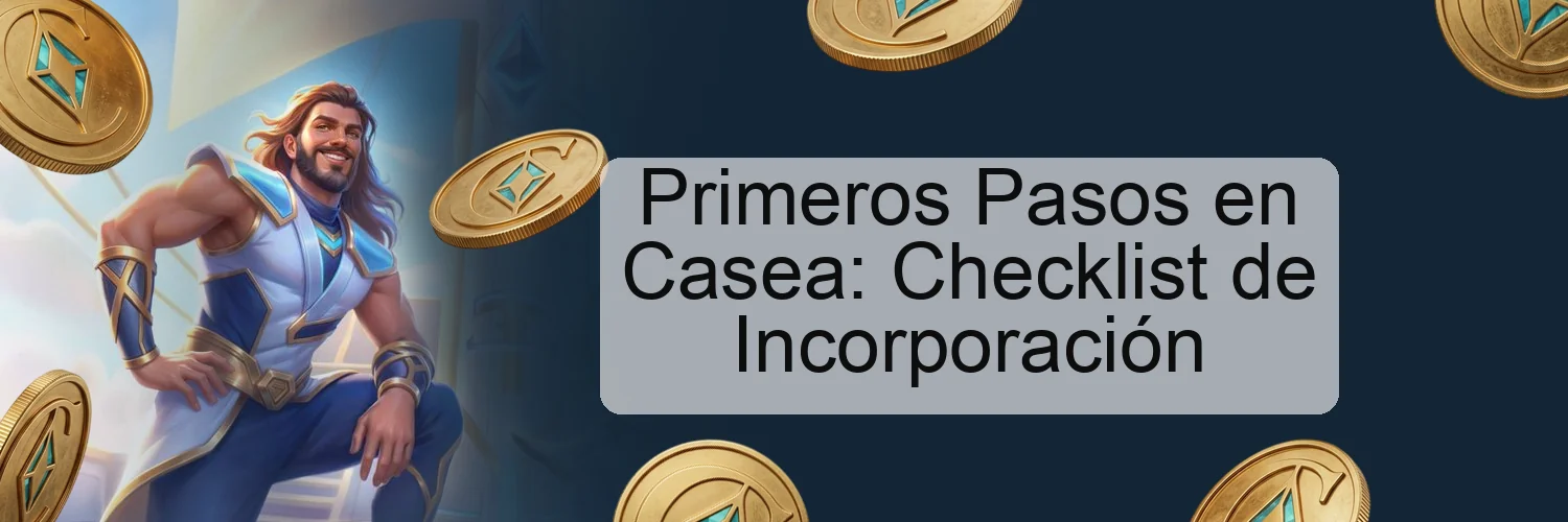 Primeros Pasos en Casea: Checklist de Incorporación Primeros Pasos en Casea: Checklist de Incorporación
